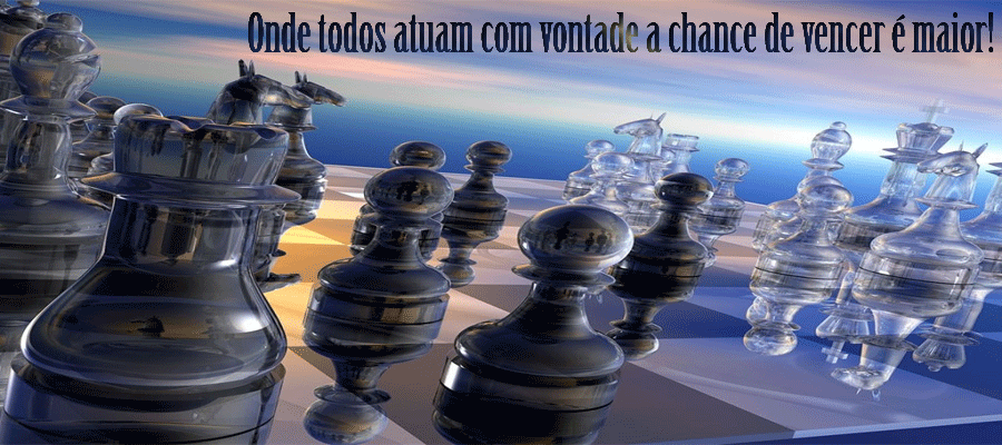 Onde todos atuam com vontade a chance de vencer é maior!
